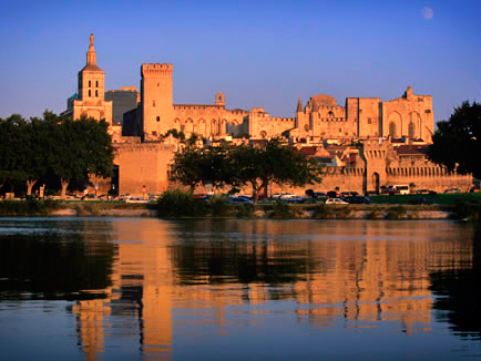 Le palais des papes d'Avignon